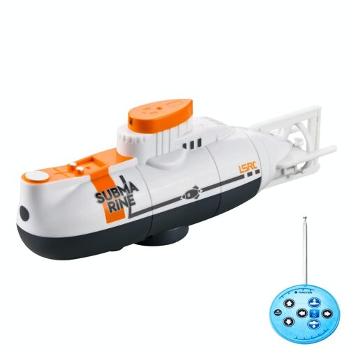 Bateau Télécommandé Miniature Pour Enfants Avec Télécommande Étanche Blanc YONIS