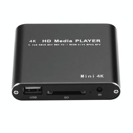 Passerelle Multimédia 4K USB HDMI Audio Vidéo 4G Stockage Lecture Automatique Noir 2 YONIS