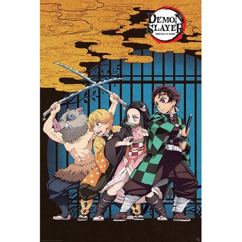 Abystyle - Demon Slayer Poster Groupe (91,5 X 61)