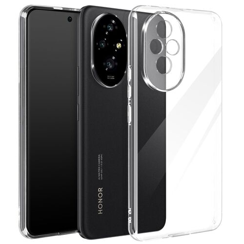 Coque pour Honor 200 Silicone Souple Épaisseur 2mm Transparent