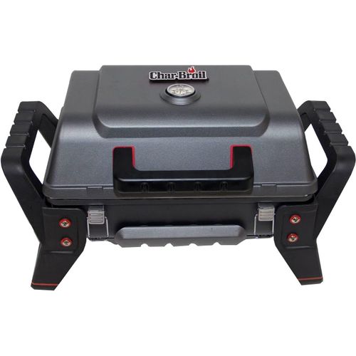 CHECARZHN--NO1-X200 Grill2Go - Barbecue Portable Avec Système De Cuisson Tru-Infrared, Gris/Fonte D'Aluminium
