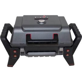 CHECARZHN--NO1-X200 Grill2Go - Barbecue Portable Avec Système De Cuisson Tru-Infrared, Gris/Fonte D'Aluminium