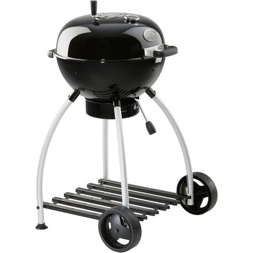ASFASFq-Gril Boule au Charbon No.1 Sport F50, Barbecue avec Air Control System, charnière de Couvercle, thermomètre de Couvercle, Grande Surface de Gril Ainsi Que l'espace de Gril