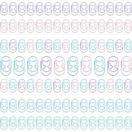 100 Pièces Trombones Chat De Forme, Colorés Trombones, Trombones Mignons En Métal Pinces Papier, Trombones En Macaron Pour La Papiers Papeterie Et Fournitures Bureau