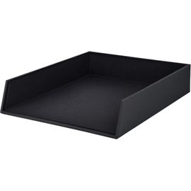 1335452700-S.O.H.O. Corbeille À Courrier Pour Din A4,Empilable,Noir,1 Pièce