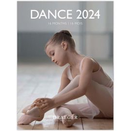 Petit Calendrier Mural Danse 2024 À Suspendre 14x18cm | 16 Mois Sept 23 À Dec 24 | 7 Langues | Calendrier Bureau, Cuisine, Maison Mensuel | Encres Végétales