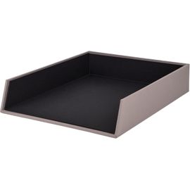 Corbeille À Courrier Empilable Format A4 32 X 26 X 6 Cm (Taupe) (Import Allemagne)