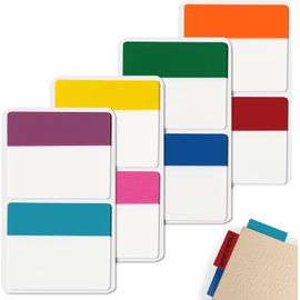 200pcs Marque Page Adhésif Autocollantes Onglets D'index Étiquettes D'index Marqueurs Adhésifs Multicolore Fournitures Papeterie Scolaires Bureau