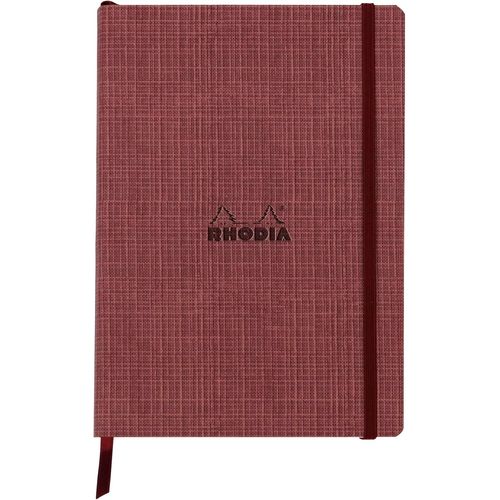 Carnet Souple - A5 - Ligné - 160 Pages - Papier Ivoire 90 G/M - Couverture En Simili Cuir - Collection Orange Botanique