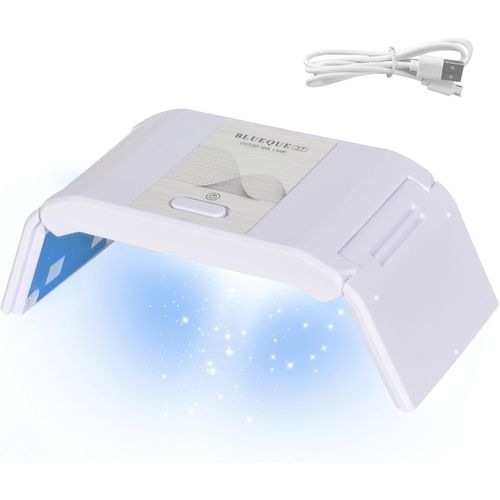 Mini Lampe Uv 36 W Pour Ongles En Gel, Séchage Rapide Lampe Uv Ongles, Portable Lampe Uv Pour Ongles Shellac, Lampe À Ongles Uv Led, Lampe Led Pour Vernis À Ongles, Débutants, Professionnels (Blanc) 