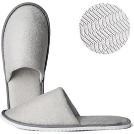 Maas-Chausson Hotel, Non Jetable Chaussons Invités Lavables Réutilisable Chausson De Spa Pantoufles Invités Antidérapant