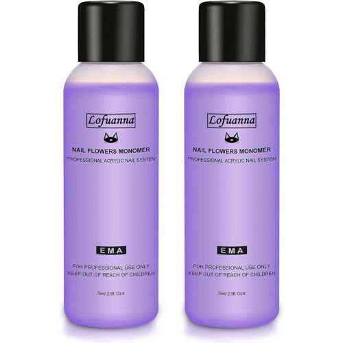 Kal-Liquide Acrylique Pour Poudre Acrylique-* 75ml Monomer Acrylique Ongle Liquide Acrylique Pour Ongles Faible Odeur,Système D'extension D'ongles Nail Art