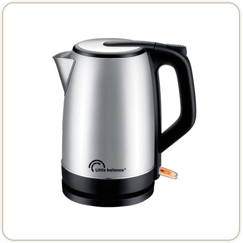 8519 Little Inox, Bouilloire Électrique, Sans Fil, 1,7 L, Filtre Anti-Calcaire, Tout Inox