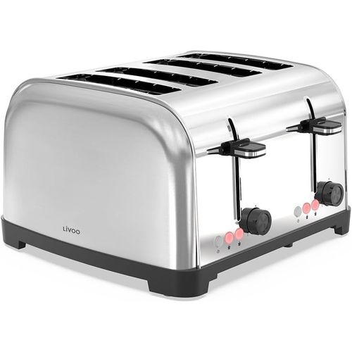 NouvelHorizonstore-Grille-pains 4 Fentes 1700w Gris - DOD197