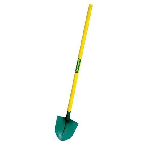 Pelle ronde tôle - 27cm - manche compositube