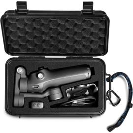 Portable Waterproof Hard Case For Dji Mobile 7p/7, Black, Travel, Sports, Hiking, Camping, Indoor Or Outdoor-Marque Générale