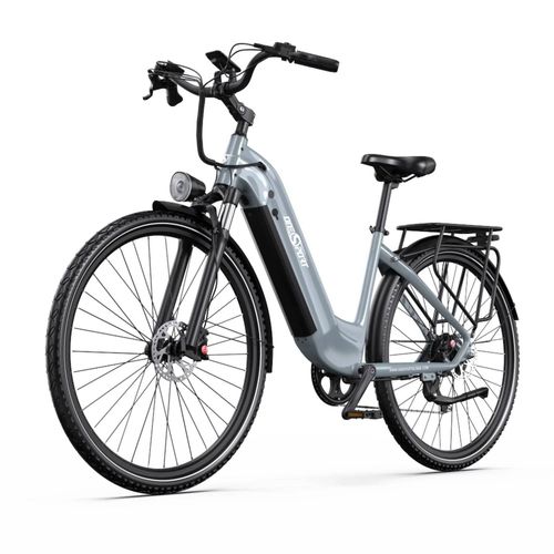 Vélo Électrique Onesport Ot05 Pro - Moteur 250w Batterie 36v22.5ah Pneus De 28 Pouces Freins À Disque - Gris