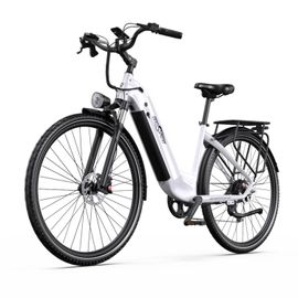Vélo Électrique Onesport Ot05 Pro - Moteur 250w Batterie 36v22.5ah Pneus De 28 Pouces Freins À Disque - Blanc