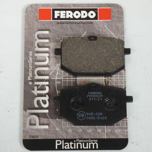 Plaquette De Frein Ferodo Pour Moto Yamaha 600 Xt 1987 À 1989 Av Neuf