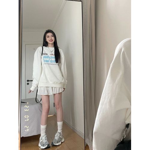 Pull-Veste De Niche Imprimé Fin/Velours Pour Femme, Tendance Automne Et Hiver