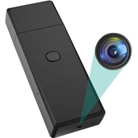 meimie-Usb Caméra Cachée 1080P Hd Caméra Espion Cachée Pour La Sécurité À Domicile Nanny Cam Avec Vision Nocturne Et Détection De Mouvement