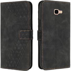 Kal-Coque Pour Samsung Galaxy J4 Plus 2018, Etui Protection Housse Premium En Cuir Pu Portefeuille Étui Téléphone [Fermoir Magnétique] [Fentes Pour Cartes] Flip Case Pour Galaxy J4 Plus 2018¿Noir