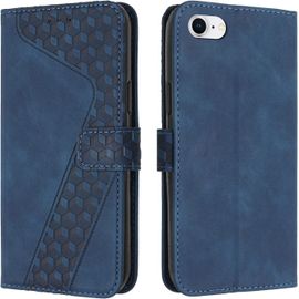 KAL-Coque Pour Iphone 6S / Iphone 6, Etui Protection Housse Premium En Cuir Pu Portefeuille Étui Téléphone [Fermoir Magnétique] [Fentes Pour Cartes] Flip Case Pour Iphone 6S / Iphone 6¿Bleu