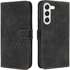 Coque Pour Samsung Galaxy S23 Plus, Etui Protection Housse Premium En Cuir Pu Portefeuille Étui Téléphone [Fermoir Magnétique] [Fentes Pour Cartes] Flip Case Pour Samsung Galaxy S2[Car786728]