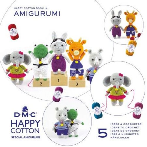 Happy Cotton - Book 18 - Les Sports - Dmc Blanc