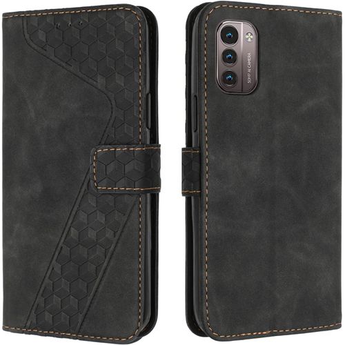 Kal-Coque Pour Samsung Galaxy A04s/A13 5g/A04 4g, Etui Protection Housse Premium En Cuir Pu Portefeuille Étui Téléphone [Fermoir Magnétique] [Fentes Pour Cartes] Flip Case¿Rouge