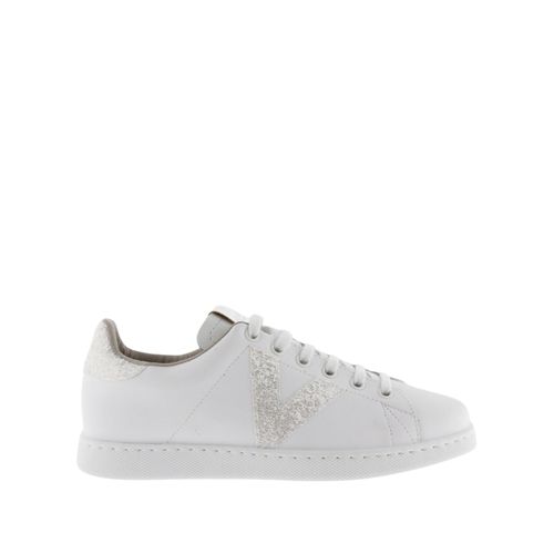 Baskets En Cuir Victoria Tennis Glitter