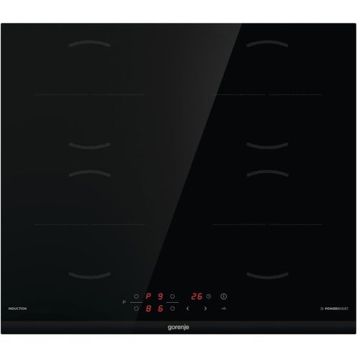 CHECARZHN--NO1-Gi6401Bce Plaque De Cuisson À Induction - 60 Cm - Touchcontrol - Powerboost - Timer - Childlock - Indicateur De Chaleur Résiduelle - Noir