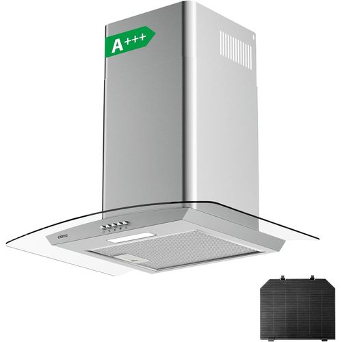CHECARZHN--NO1-Hotte Aspirante Classe A+++ 60Cm 650M³/H -Avec Filtres À Charbon - 3 Vitesses - Recyclage Ou Evacuation- Hotte Décorative Murale