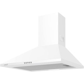 CHECARZHN--NO1-Hotte Aspirante | Modèle O Ii 600 Wh | Cloche Décorative Murale | 3 Niveaux D'Extraction | Largeur De 60 Cm | Finition Blanche | Classe D'Efficacité Énergétique C