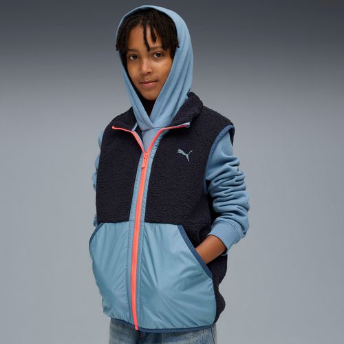 Gilet Hybride En Sherpa Enfant Et Adolescent