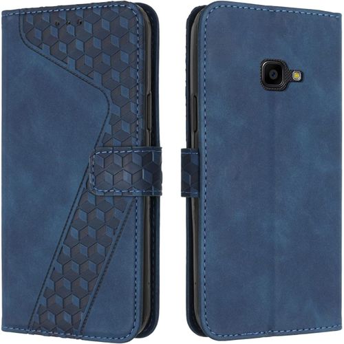 Kal-Coque Pour Samsung Galaxy Xcover 4/4s, Etui Protection Housse Premium En Cuir Pu Portefeuille Étui Téléphone [Fermoir Magnétique] [Fentes Pour Cartes] Flip Case Pour Galaxy Xcover 4/4s¿Bleu