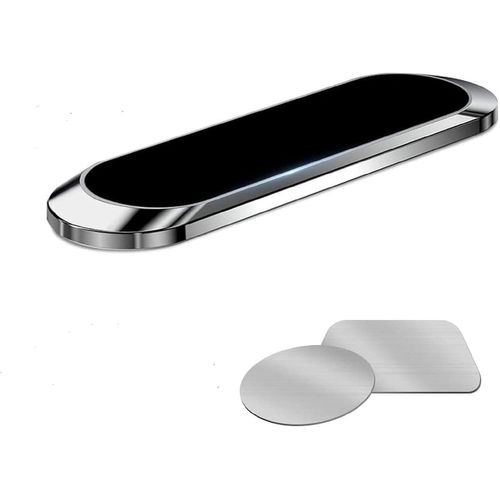 KAL-Support Téléphone Voiture Magnétique, Porte Téléphone Magnetique Universel Compatible Avec Iphone 12 11 Pro Xs Max Xr X 8 Plus 7 Plus, Galaxy S10 S10+ / S9 / S9+ And More (Gris)