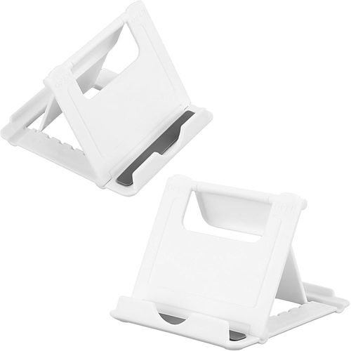 Cmjaagur-Lot De 2 Supports Pliables Pour Téléphone Portable, Mini Tablette, Téléphone, Support Multi-Angles Pour Téléphone Portable, Station D'accueil Pour Bureau, Maison, Regarder Un Film Vidéo [M573]