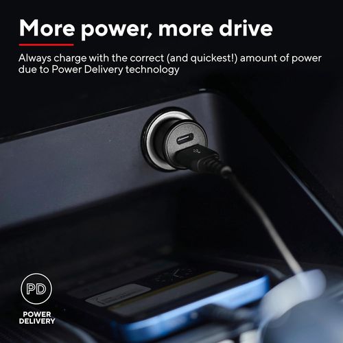 Kalanka-Maxo 38w Pd Allume Cigare Usb C & Usb, 20w Usb-C Pd & 18w Usb-A Qc3, Mini Prise Chargeur Voiture Charge Rapide, Adaptateur Pour Iphone 15 14 13 12 Pro Max Samsung Galaxy S23 S22 S21 Xiaomi