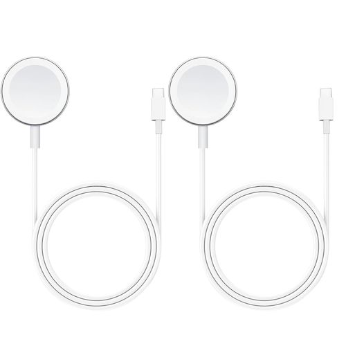 Chargeur Magnétique Sans Fil pour Apple Watch, Câble de 1m, Compatible avec Tous les Modèles de Montre Apple, Charge Rapide et Sécurisée, Ultra Léger et Portable
