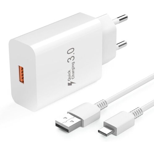 KALANKA-Chargeur Rapide Compatible avec Xiaomi Redmi Note 14C/14T/14/13/13C/12/12 Pro 5G/11s/11/A3/10/9/Poco M4/M6/M3/Poco C65/Poco X6, Prise Charge Rapide USB Secteur avec 1,5M Câble