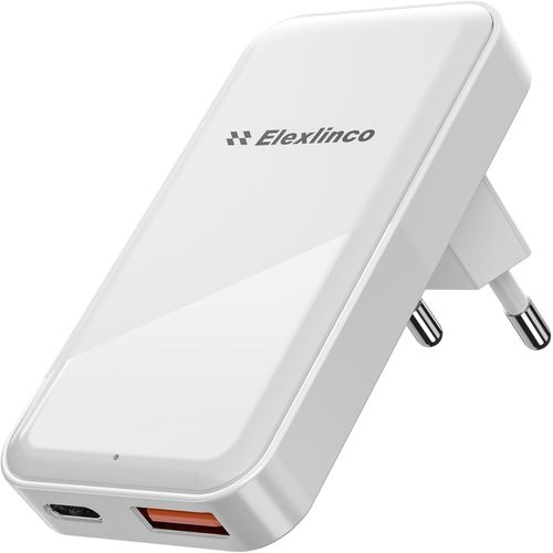 Eryi-20w Chargeur Secteur Rapide, Double-Port Chargeur Rapide Avec Pd 20w Et Qc 3.0 18w Compatible Avec Iphone 13 Pro Max/Se 202[573]