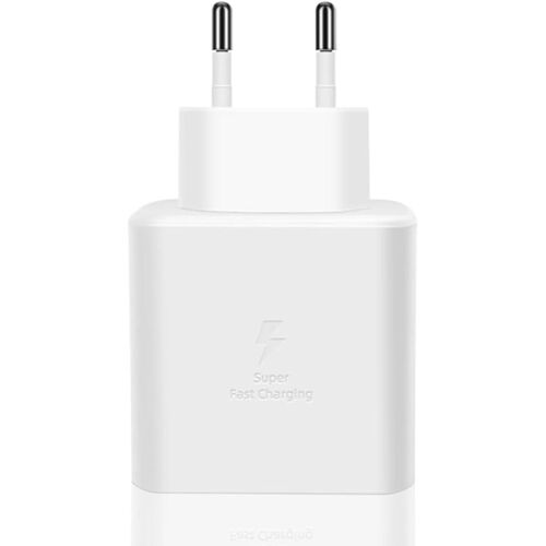 45w Fast Charge Charger For Samsung S25, S25+, S25 Ultra, S24, S24 Ultra, S23 S22, Tab S8, S9, S10, Z Fold6, Flip6, Fold5, Flip5, A53, A54, Usb C Super Fast Charger Ac Adapter Socket ¿ White