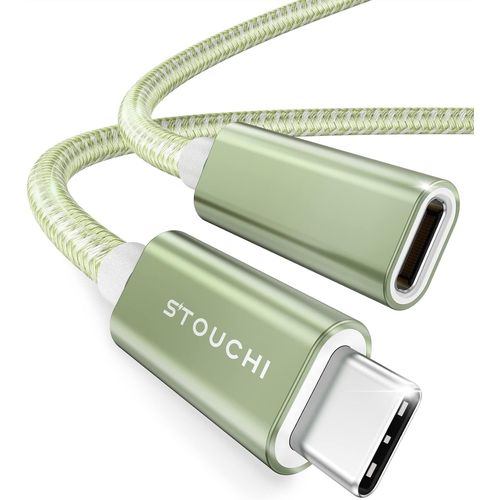 Thef-Câble D'extension Usb C 1,8m,Nouvelle Version Typec 3.2 Mâle Vers Femelle Charge Rapide Et Transfert De Données Audio Pour Galaxy Tab S8,Pad,M1 M2 Mac Mini/Pro,Galaxy S22,Chargeur Mag-Safe