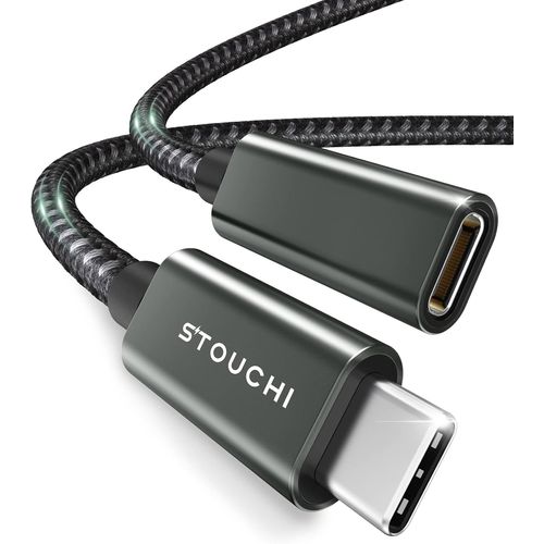 Dda-Câble D'extension Usb C 1,8m,Nouvelle Version Typec 3.2 Mâle Vers Femelle Charge Rapide Et Transfert De Données Audio Pour Galaxy Tab S8,Pad,M1 M2 Mac Mini/Pro,Galaxy S22,Chargeur Mag-Safe