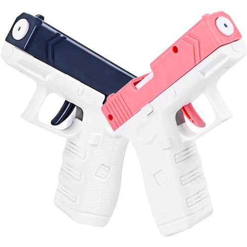 Mini Pistolets À Eau, 2 Pièces Pistolet A Eau Enfant, Petit Pistolet À Eau Pistolet Jouet, Longue Distance Petit Jouet Plage Piscine Fête