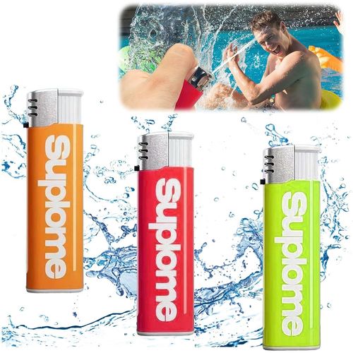 Lot De 3 Briquets Pistolet À Eau, Mini Pistolet À Eau, Briquet Pour Tir À L'eau, Article De Fête