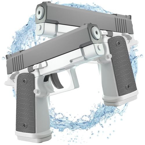 Kal-2 Pièces Mini Pistolet À Eau En Plastique Pour Enfants - Jouet D'été (A)