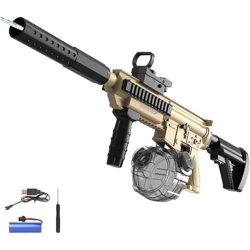 Pistolet À Eau Electrique,Pistolet À Eau Automatique,Pistolet À Eau Longue Portée De 10meter,Puissant Pistolet À Eau Avec Batterie Rechargeable,Pour Extérieure, Fête, La Plage, La Piscine