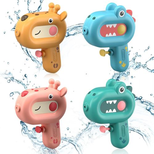 Ayu-4 Pistolet A Eau Enfant, Dessin Animé À Pistolets Et Fusils À Eau 100 Ml Pistolet À Eau Petit Pistolet Eau Grande Gamme, Jusqu'à 4 À 6 M, Adapté Aux Piscines, Fêtes De Plage, Cadeaux D'anniversai